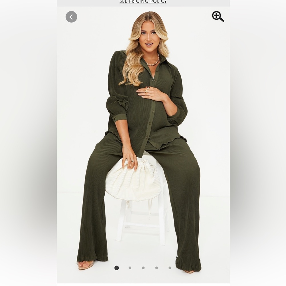 Maternity Pretty Little Thing pants set